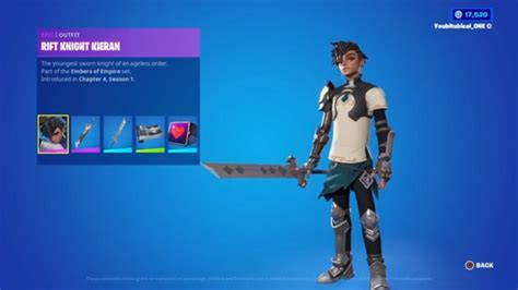 Rift knight kieran - The March 2023 Fortnite Crew Pack contains the Rift Knight Kieran Outfit and accompanying character cosmetics, allowing subscribers to create a Kieran-themed set in their Fortnite Lockers. Aside from the monthly bundle of character cosmetics, subscribers also receive extra V-Bucks to spend, allowing them to grab the latest featured cosmetics ...
